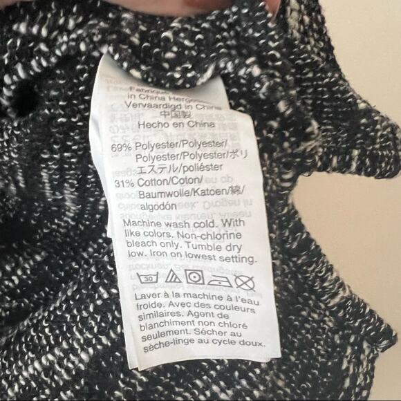 Madewell Marled Button-Shoulder Wide-Sleeve Top - Picture 2 of 7